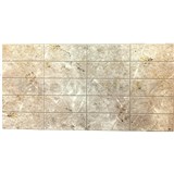 Obkladové panely 3D PVC rozmer 960 x 480 mm mramorový obklad béžový