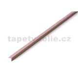 Profil hnedý pre mozaiku, hrúbka 2,5 mm, rozmer 900 x 8 mm - POSLEDNÉ KUSY