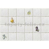 Obkladové panely 3D PVC rozmer 902 x 601 mm grécke dlaždice