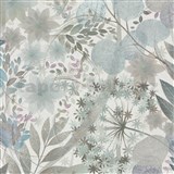 Vliesové tapety na stenu Secret Garden štylizované listy zelené