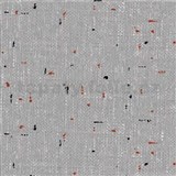 Obrusy návin 20 m x 140 cm textilný vzor sivý