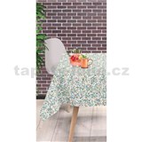 Obrusy návin 20 m x 140 cm vetvičky zelené