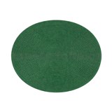 Jutové dekoratívne prestieranie na stôl RATAN oválné zelené - POSLEDNÉ KUSY