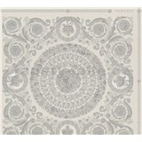 Luxusné vliesové tapety Versace IV barokové ornamenty sivo-strieborné-POSLEDNÉ KUSY