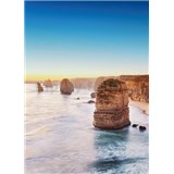 Vliesové fototapety útes pri západe slnka v Austrálii rozmer 184 x 254 cm - POSLEDNÉ KUSY