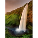 Vliesové fototapety Islandský vodopád rozmer 184 cm x 254 cm - POSLEDNÉ KUSY